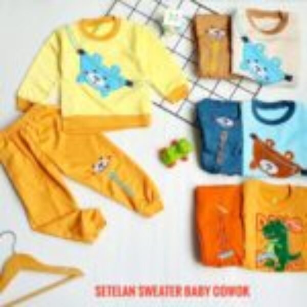 Setelan Sweater Baby Cowok